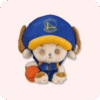 Tony Tony Chopper Golden State Warriors Version Plush