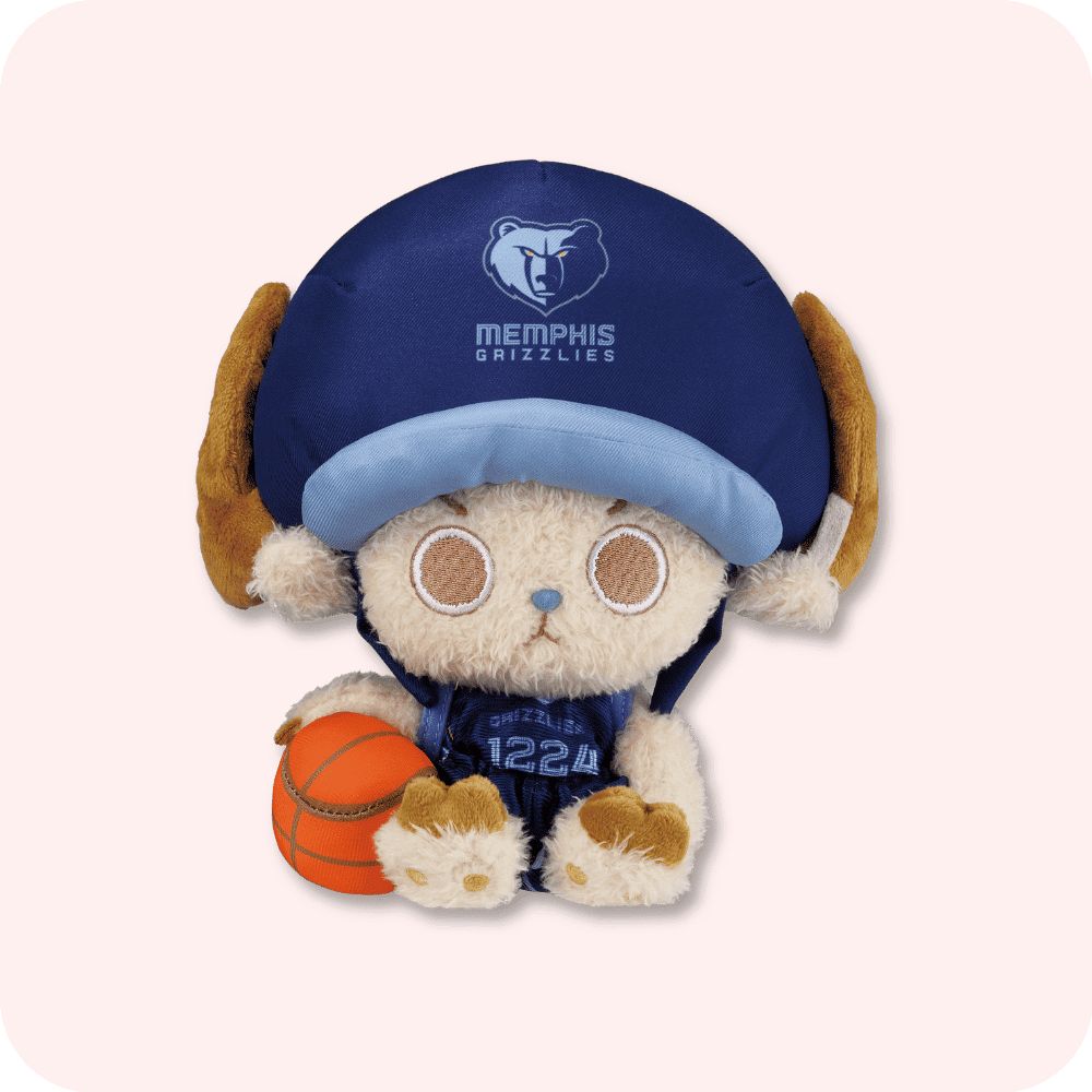 Tony Tony Chopper Memphis Grizzlies Version Plush Tony Tony Chopper Memphis Grizzlies Version Plush